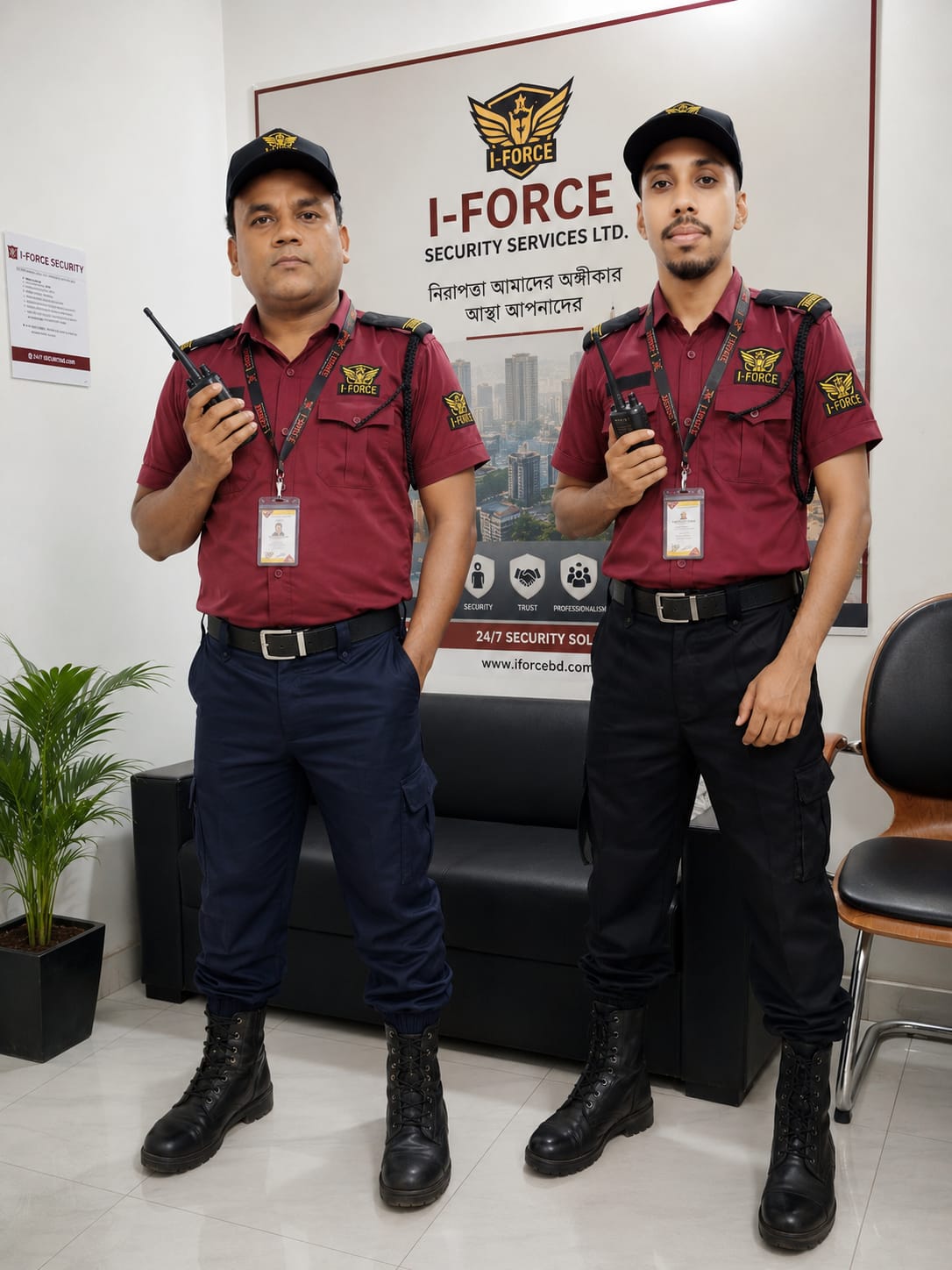 আমরা দক্ষ সিকিউরিটি গার্ড সার্ভিস দিয়ে থাকি